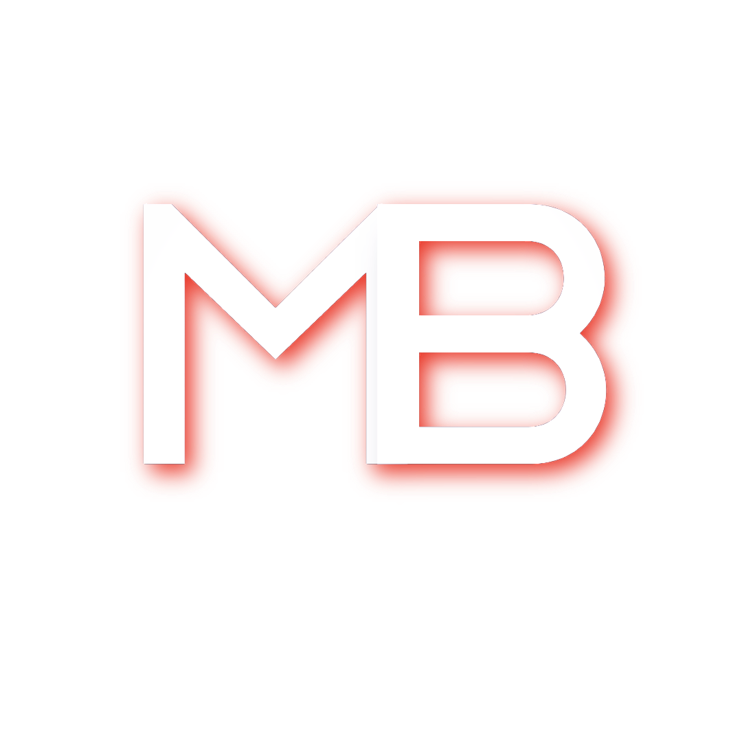 MB White Logo